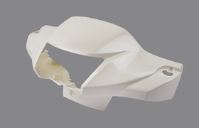 MASCARA CUBRE OPTICA HONDA NEW WAVE 110 BLANCO (2014-2016) MTC [C80401]